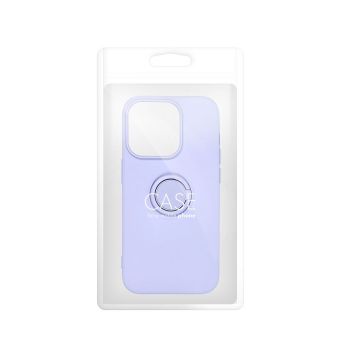 Obal SILICONE RING case Samsung Galaxy A56 5G A566 fialový