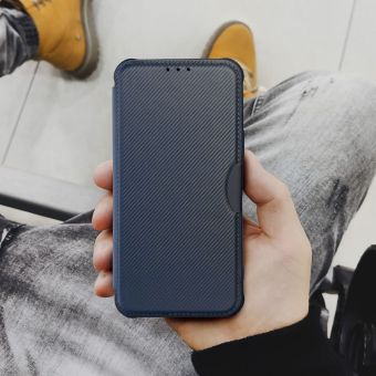 Obal RAZOR Book Xiaomi Redmi 14C/POCO C75 blue