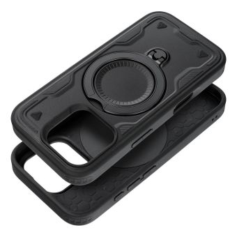 Obal Case FROST ARMOR Apple iPhone 16 Plus black