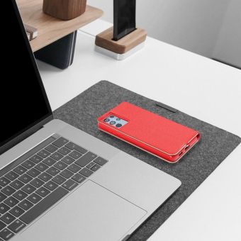 Obal LUNA Book Gold Xiaomi Redmi Note 14 Pro 5G/14 Pro+ 5G/POCO X7 5G red