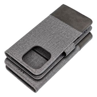 Obal GOMMA Book Xiaomi Redmi Note 14 5G gray