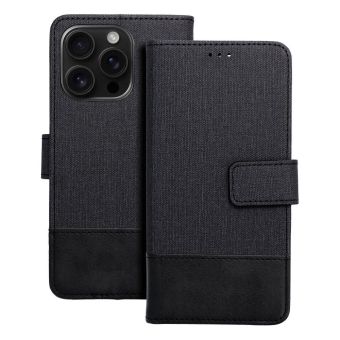 Obal GOMMA Book Xiaomi Redmi Note 14 5G black