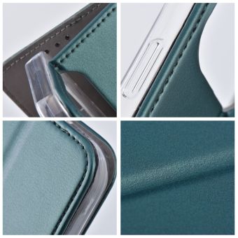 Obal SMART MAGNETO Book case Motorola Moto G15 dark green