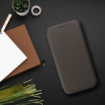 Obal FOLIO Side Magnet book case Xiaomi Redmi Note 14 5G brown