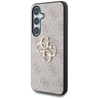 Obal Guess PU 4G Metal Logo Samsung Galaxy S25+ 5G S936 GUHCS25M4GMGPI Pink