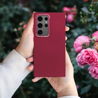 Obal FRAME Case Xiaomi Redmi Note 14 4G bordový
