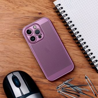 Obal BREEZY Case Xiaomi Redmi Note 14 4G fialový