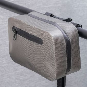 FSBFB-674, taška na riadidlá bicykla/kolobežky, sivo-modrá