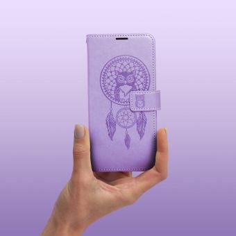 MEZZO Book case for SAMSUNG S25 Edge dreamcatcher purple