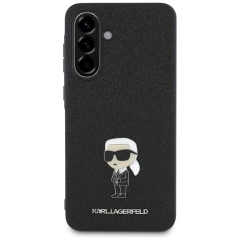 Obal Karl Lagerfeld Fixed Glitter Ikonik Metal Samsung Galaxy A56 5G A566 KLHCSA56GKNPSK čierny