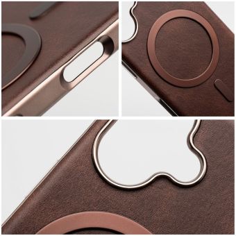 Obal GENTLEMAN MAG COVER Case MagSafe Apple iPhone 11 hnedý