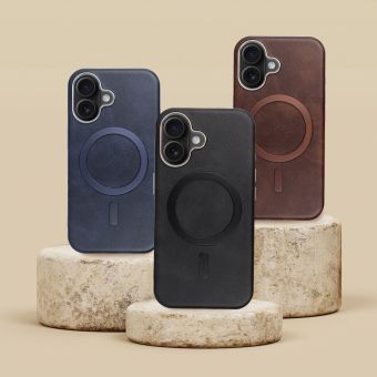 Obal GENTLEMAN MAG COVER Case MagSafe Samsung Galaxy A36 5G A366 čierny