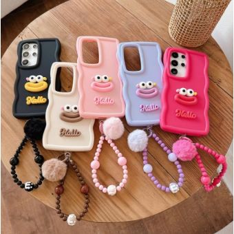 Obal 3D TPU Samsung Galaxy A36 5G A366/A56 5G A566 face fialový