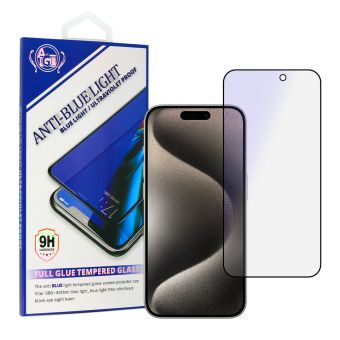 Ochranné sklo Antiblue Full Glue Xiaomi Redmi Note 10/10S/Poco M5s čierne