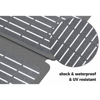 Swissten skladací solárny nabíjací panel 22W (USB-C;USB-A)