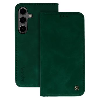 Obal Wonder Book Smart Samsung Galaxy A36 5G A366/A56 5G A566 zelený