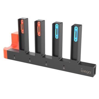 iPega SW2185 nabíjacia stanica pre JoyCon ovládače Nintendo Switch 2 čierna