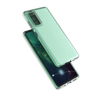 Obal Spring Case Samsung Galaxy A12 A125/M12 M127transparentno-čierny