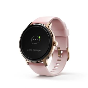 Hama Fit Watch 4910, športové hodinky, pulz, oxymeter, kalórie, vodeodolné, ružové