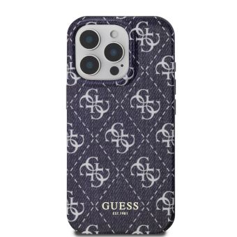 Obal Guess IML Denim Effect MagSafe Apple iPhone 16 Pro Max GUHMP16XHJ4PWD Dark Blue
