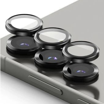 Ochranné sklo na fotoaparát Ringke Camera Frame Protector Samsung Galaxy S25 5G S931 čierne (2ks)
