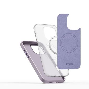 Obal Tech-Protect Silicone Pure MagSafe Apple iPhone 16 Pro Mauve