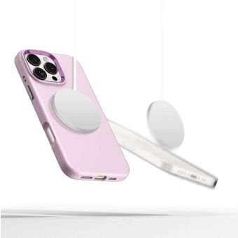 Obal Tech-Protect Silicone Pure MagSafe Apple iPhone 16 Pro Max Pink Pearl