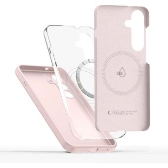 Obal Tech-Protect Liquid Silicone MagSafe Samsung Galaxy S25 5G S931 Pink Pearl