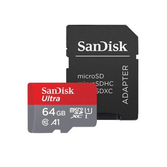 SanDisk Ultra microSDXC 64GB 140MB/s  Plus adaptér - otvorené balenie