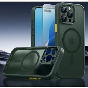Obal ESR Classic Pro Set Halolock MagSafe Apple iPhone 16 Pro Max Frosted Green