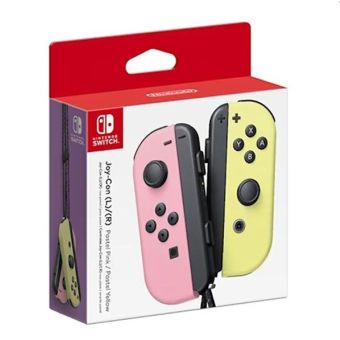 Nintendo Joy-Con Pair, pastel pink/pastel yellow
