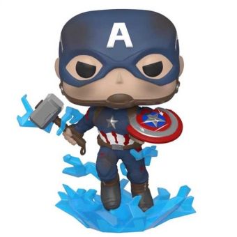 POP! Captain America with Broken Shield and Mjölnir (Avengers Endgame)