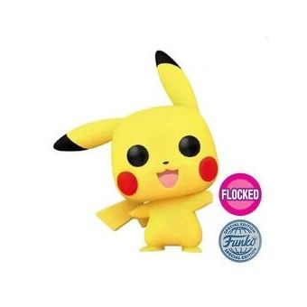 POP! Games: Pikachu (Pokémon) Special Edition (Flocked)