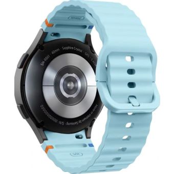Remienok Tech-Protect  Silicone Sport Samsung Galaxy Watch 4/5/5 Pro/6/7/FE modrý