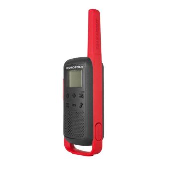 Motorola Talkabout T62, vysielačka, twin-pack + nabíjačka, červená 