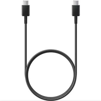Samsung dátový kábel EP-DW767JBE USB-C/USB-C 3A 1.8m čierny (Bulk)