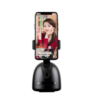 Držiak na telefón P2S s 360° sledovaním tváre čierny