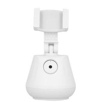 Držiak na telefón P1 s 360° sledovaním tváre biely