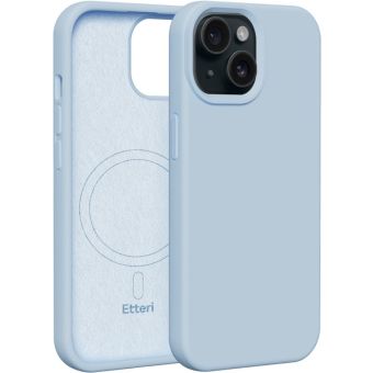 Obal Etteri Silicone Mag case Apple iPhone 16 Pro light blue
