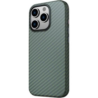 Obal SWISSTEN MagStick SHELL Apple iPhone 15 Pro zelené