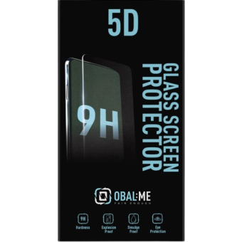 Ochranné sklo OBAL:ME 5D Motorola Moto G75 5G čierne