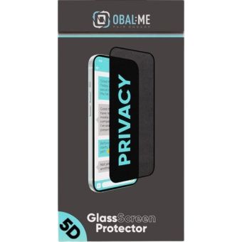 Ochranné sklo OBAL:ME Privacy 5D Samsung Galaxy S25 Ultra 5G S938 čierne