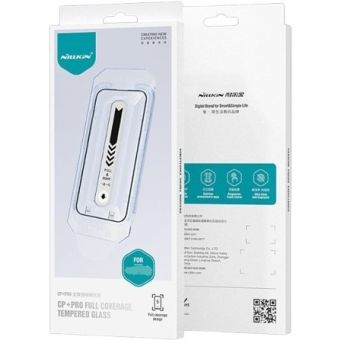 Ochranné sklo Nillkin CP+ Pro 2.5D Apple iPhone 16 Pro čierne (s aplikátorom)