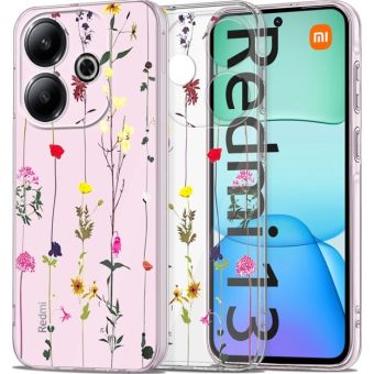 Obal Tech-Protect Flexair+ Xiaomi Redmi 13 4G/5G Garden Floral