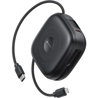 FORCELL F-ENERGY F10K5 MagSafe PD3.1 QC3.0 3A 22,5W 10000 mAh black