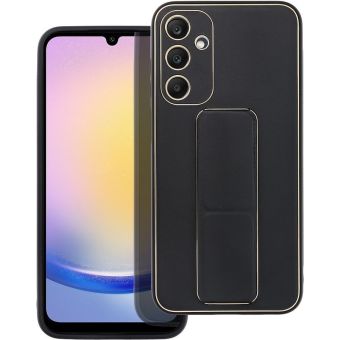 Obal LEATHER Case Kickstand Samsung Galaxy A15 4G A155/A15 5G A156 black