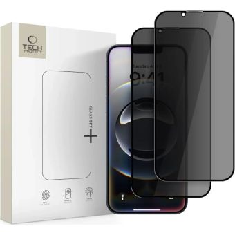 Ochranné sklo Tech-Protect Glass Spy+ Apple iPhone 16e Privacy (2ks)