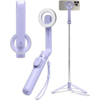 Spigen S571W MagSafe Tripod Selfie Stick Lavender