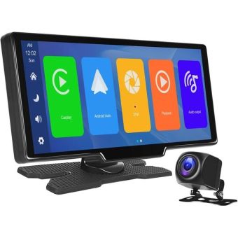 Podofo A3073, monitor do auta 9,3 Carplay&Android Auto + predná a zadná kamera