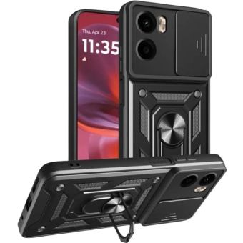 Obal Tech-protect Camshield Pro Motorola Moto G05/E15 čierny